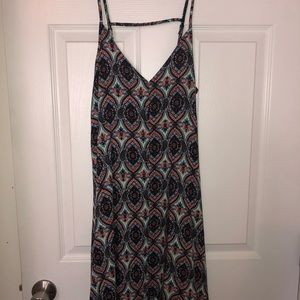 Colorful tank top sundress